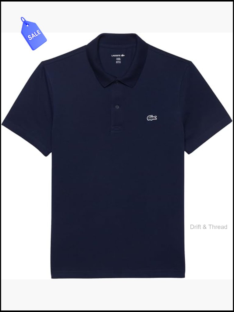 Cotton Blend Polo Shirt Regular Fit, Short Sleeve, Stretchable